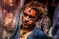 H&uuml;pfburgverleih Ostfriesland | Horror Event, Alptraum, Hell in a Cell, Zombie, Blut, Schauspieler | Niedersachsen &amp; Bremen